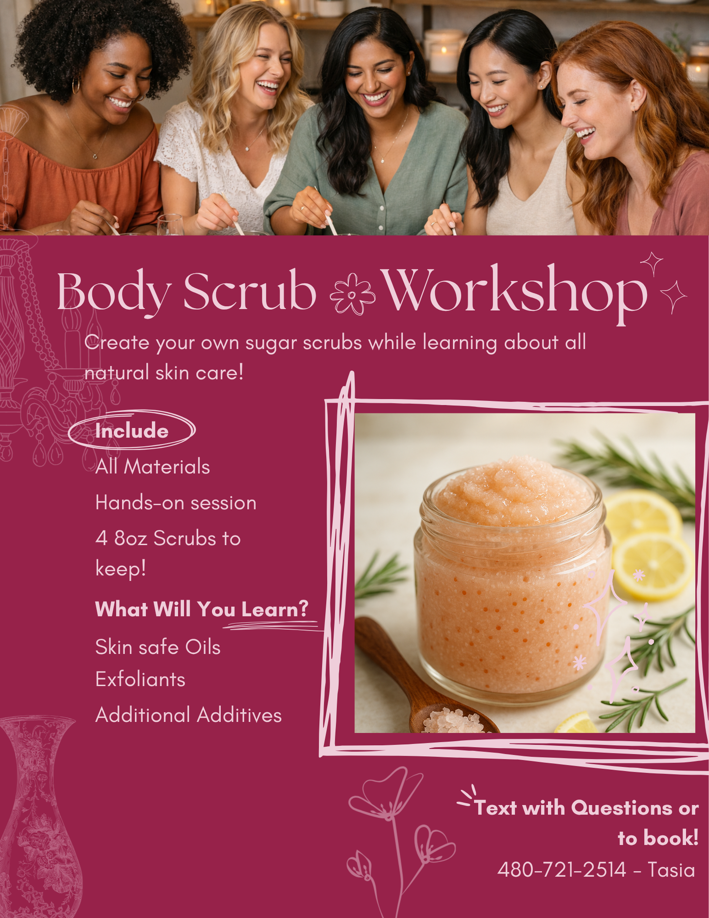 Host a Sugar Scrub Class