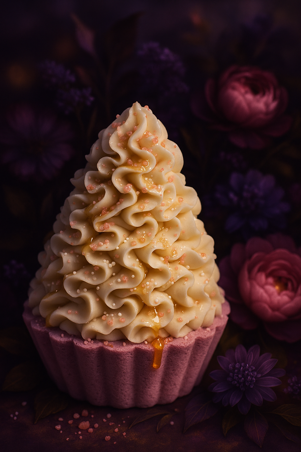 Insomnia/Anxiety Bubble Bath Cupcake with Intention