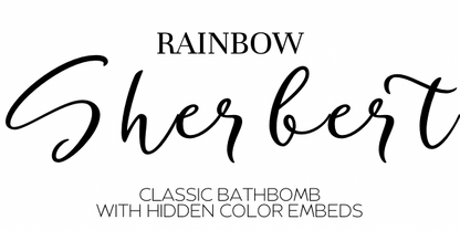 Rainbow Sherbert