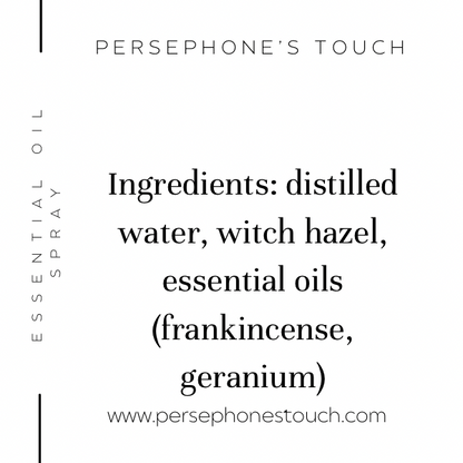 Frankincense Geranium EO Spray
