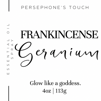 Frankincense Geranium EO Spray