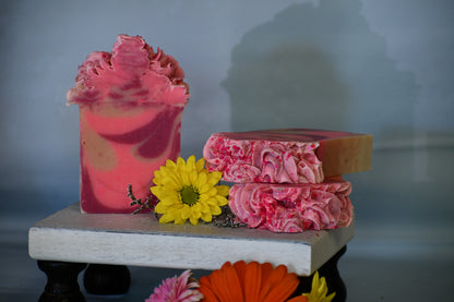 Frosted Pink Hibiscus