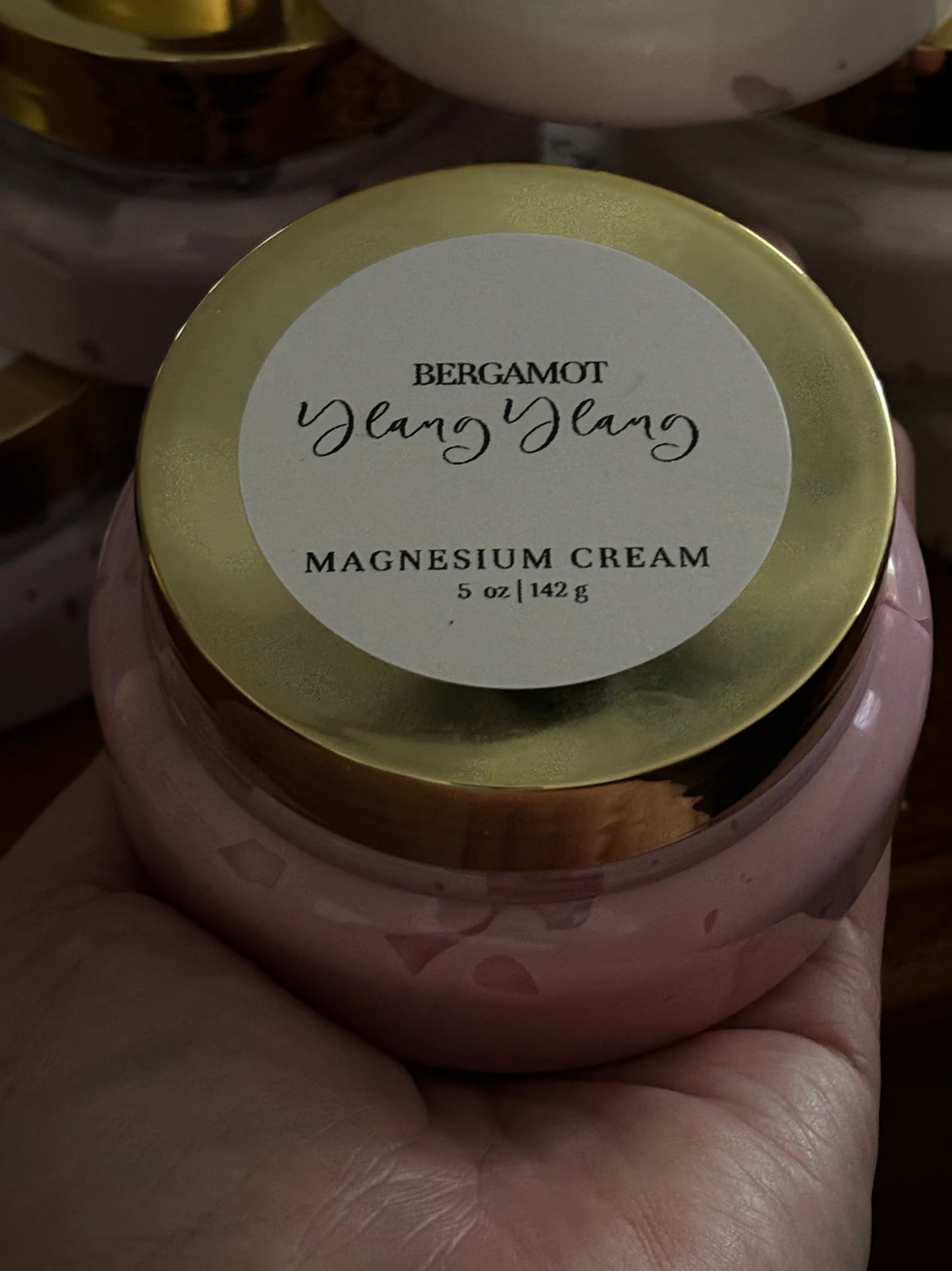 Bergamot Ylang Ylang Magnesium Cream